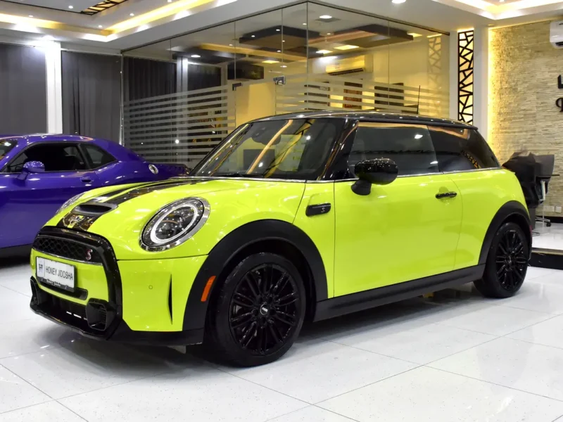 2023 MINI Cooper Cooper S 4 Cylinders Petrol Engine Green Black Hatchback American Specs