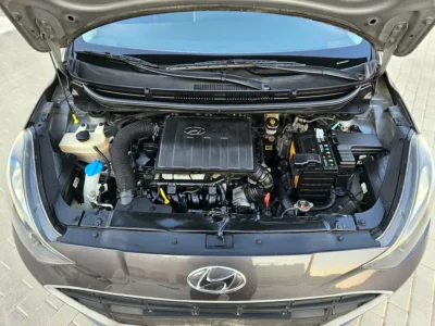 2021 Hyundai Grand i10 Smart 4 Cylinders Petrol Engine Grey Hatchback GCC Specs Premium Condition