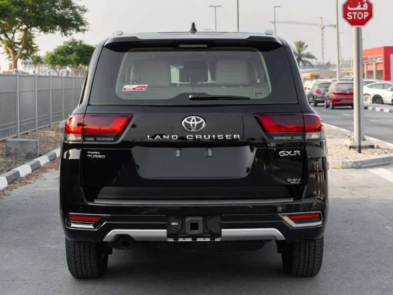 2026 Toyota Land Cruiser GXR 3.5 Litres 6 Cylinders Hybrid Engine Black Beige SUV GCC Specs