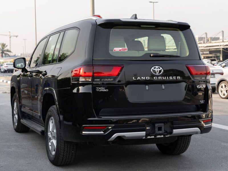 2026 Toyota Land Cruiser GXR 3.5 Litres 6 Cylinders Hybrid Engine Black Beige SUV GCC Specs