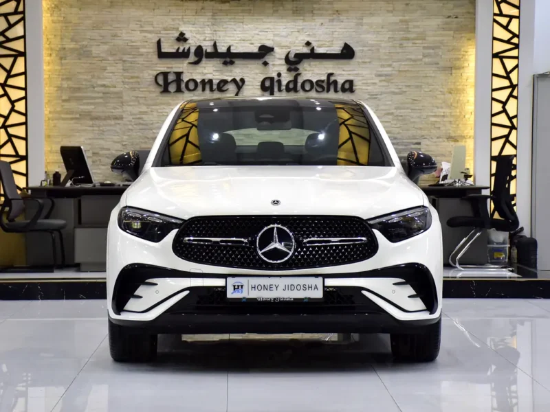 2015 Mercedes-Benz GLC Coupe GLC 200 4MATIC 4 Cylinders Engine White Red Crossover GCC