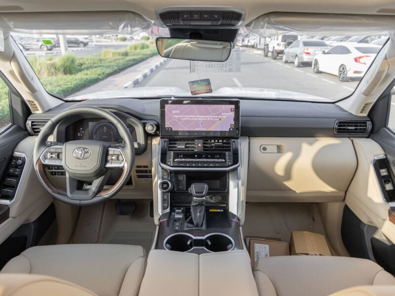 2026 Toyota Land Cruiser GXR 3.5 Litres 6 Cylinders Petrol Engine Silver Beige SUV GCC Specs