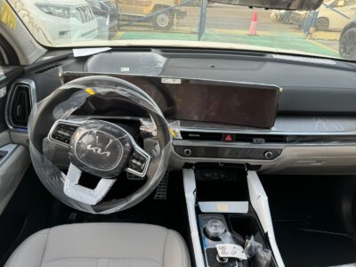 2026 Kia Sorento Hybrid 1.6-liter Turbocharged 4-cylinder Engine White Beige SUV GCC