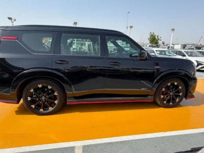 2026 Nissan Patrol Nismo 3.5 Litres Twin-Turbo V6 Petrol Engine Black Red SUV GCC Specs