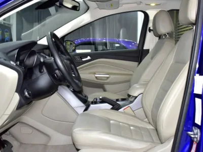 2014 Ford Escape SEL 4 Cylinders Petrol Engine Blue Beige Crossover GCC Specs Automatic