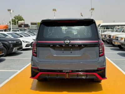 2026 Nissan Patrol Nismo 3.5 Litres Twin-Turbo V6 Petrol Engine Grey Red SUV GCC Specs