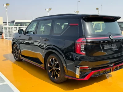 2026 Nissan Patrol Nismo 3.5 Litres Twin-Turbo V6 Petrol Engine Black Red SUV GCC Specs