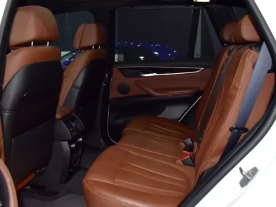 2015 BMW X5 xDrive35i 6 Cylinders Petrol Engine White Tan SUV GCC Specs Automatic