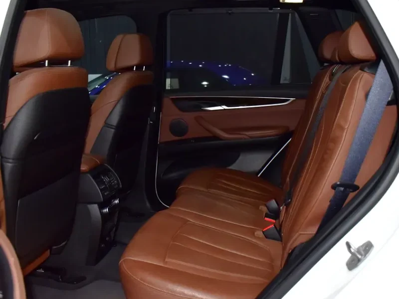 2015 BMW X5 xDrive35i 6 Cylinders Petrol Engine White Tan SUV GCC Specs Automatic