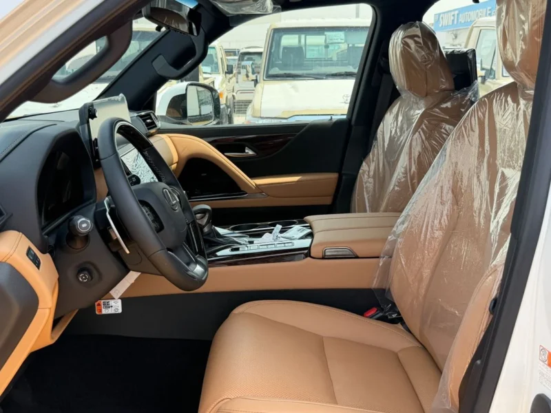 2026 Lexus LX600 Signature 3.5 Litres V6 Petrol Engine White Tan SUV GCC Specs Automatic
