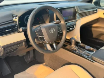 2026 Toyota Camry GLE HEV 2.5 Litres 4 Cylinders Engine Black Beige Sedan GCC Specs Automatic