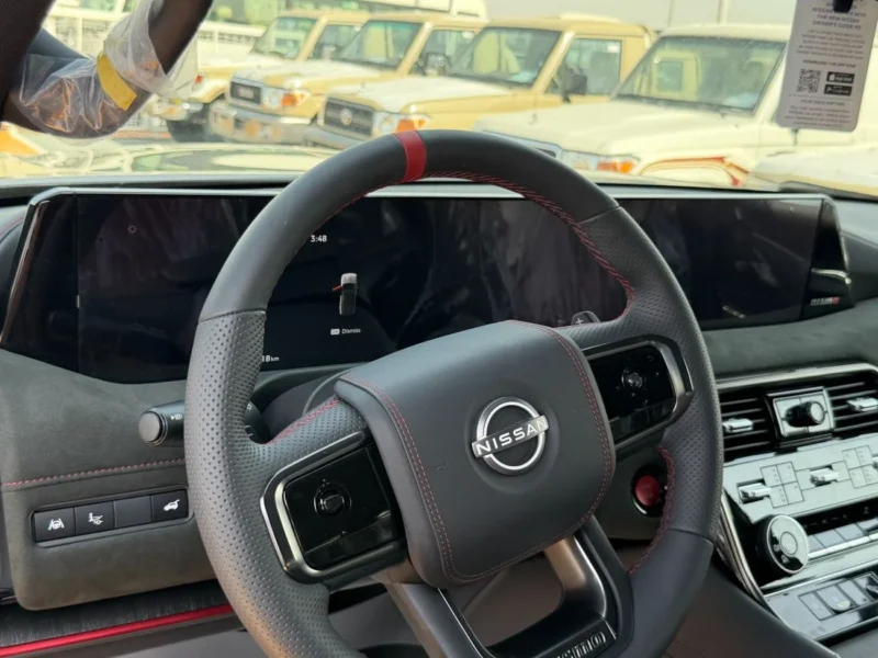 2026 Nissan Patrol Nismo 3.5 Litres Twin-Turbo V6 Petrol Engine Black Red SUV GCC Specs