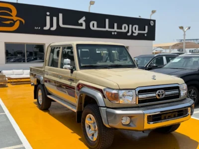 2022 Toyota Land Cruiser 70 LC79 4.0L 6 Cylinders Petrol Engine Beige Pickup Truck GCC