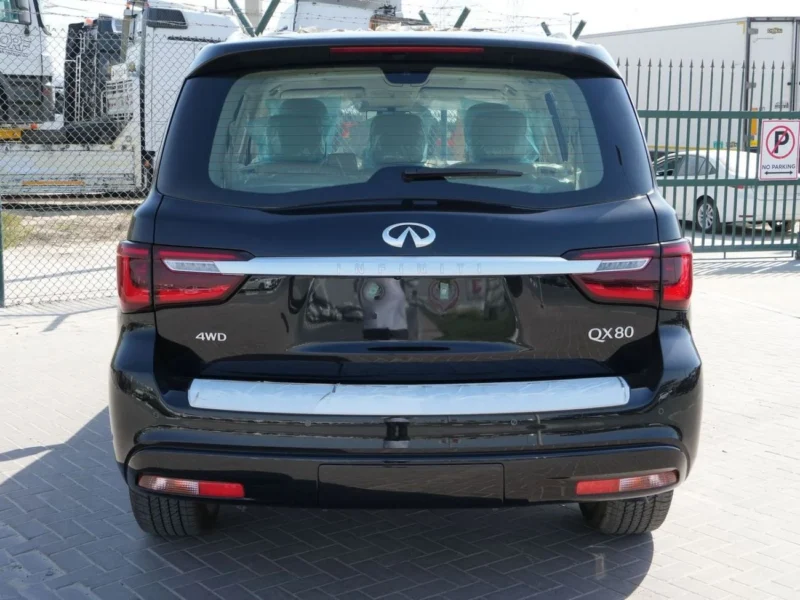 2026 INFINITI QX80 LUXURY SENSORY PROACTIVE 5.6L V8 Black Beige SUV Automatic