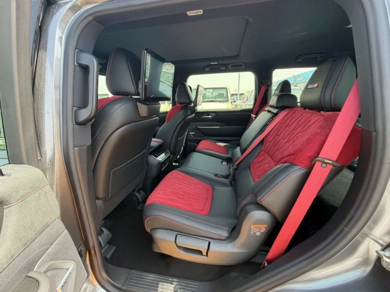 2026 Nissan Patrol Nismo 3.5 Litres Twin-Turbo V6 Petrol Engine Dark Grey Red SUV GCC Specs