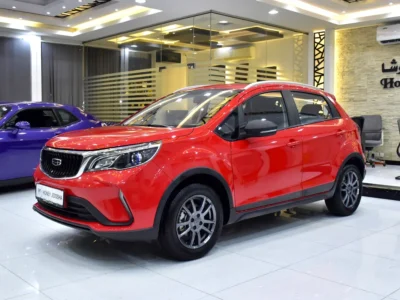 2024 Geely GX3 Pro 4 Cylinders Petrol Engine Red Black Crossover GCC Specs Automatic