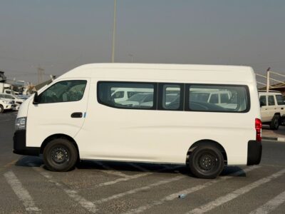 2025 Nissan Urvan HIGH ROOF WIDE BODY 2.5 Litres 4 Cylinders Petrol Engine White Grey Van Manual
