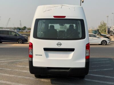 2025 Nissan Urvan HIGH ROOF WIDE BODY 2.5 Litres 4 Cylinders Petrol Engine White Grey Van Manual