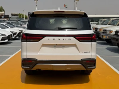 2026 Lexus LX600 Signature 3.5 Litres V6 Petrol Engine White Tan SUV GCC Specs Automatic