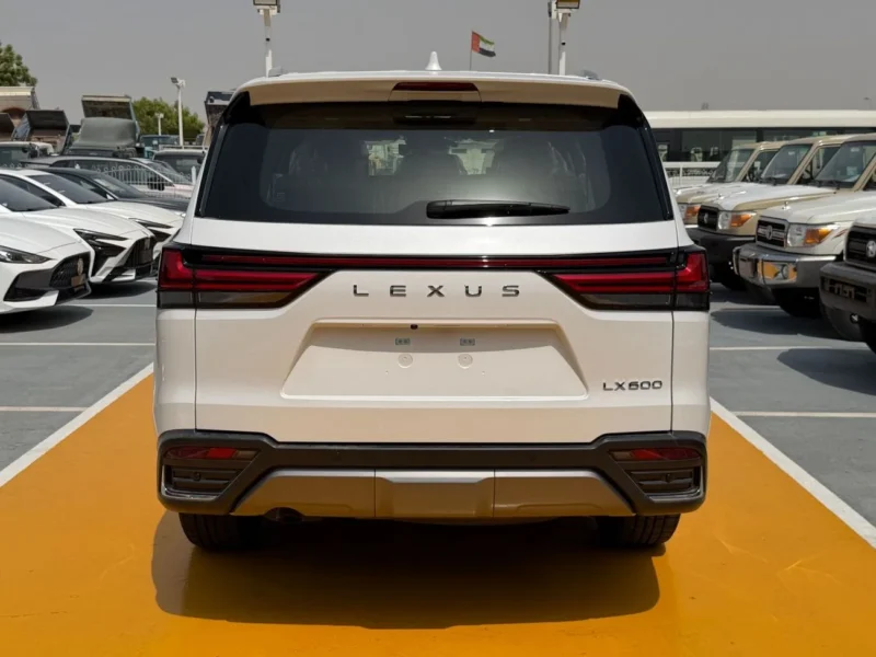 2026 Lexus LX600 Signature 3.5 Litres V6 Petrol Engine White Tan SUV GCC Specs Automatic