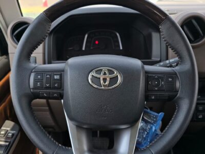 2026 Toyota Land Cruiser 76 Hardtop LX 4.0L 6 Cylinders Petrol Engine Black Brown SUV GCC
