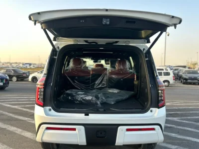 2026 Nissan Patrol LE PLATINUM CITY 3.5L Twin Turbo 6 Cylinders Petrol Engine White Burgundy SUV