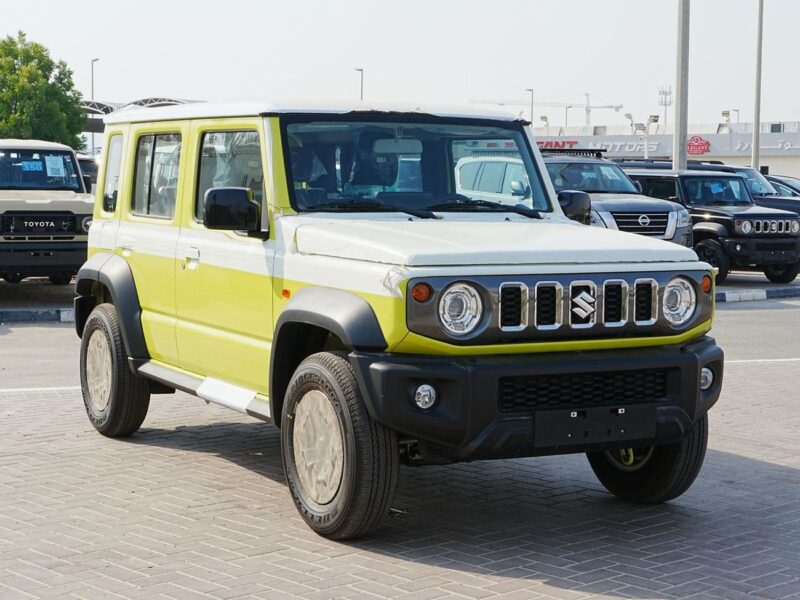 2026 SUZUKI JIMNY GLX 1.5L 4 Cylinders Petrol Engine Yellow Black SUV GCC Specs Automatic