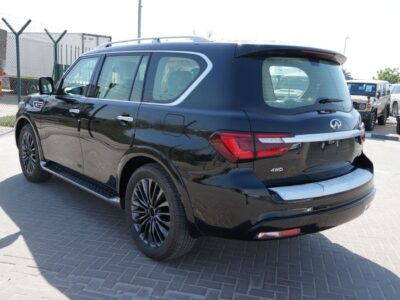 2026 INFINITI QX80 LUXURY SENSORY PROACTIVE 5.6L V8 Black Beige SUV Automatic