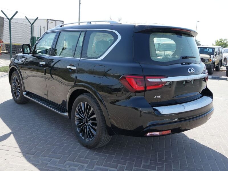 2026 INFINITI QX80 LUXURY SENSORY PROACTIVE 5.6L V8 Black Beige SUV Automatic