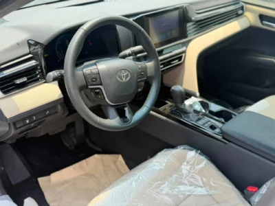 2026 Toyota Camry GLE HEV 2.5 Litres 4 Cylinders Engine White Beige Sedan GCC Specs Automatic