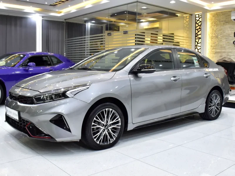 2024 Kia Cerato GT-Line 4 Cylinders petrol Engine Grey Black Sedan GCC Specs Automatic