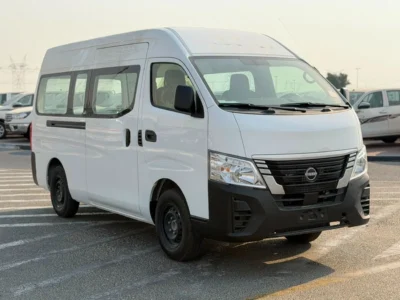 2025 Nissan Urvan HIGH ROOF WIDE BODY 2.5 Litres 4 Cylinders Petrol Engine White Grey Van Manual