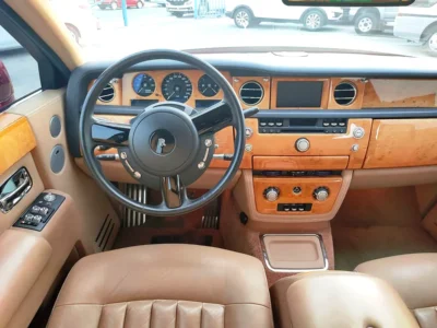 2007 Rolls-Royce Phantom 6.75 liters V12 Petrol Engine Maroon Beige Sedan GCC Specs