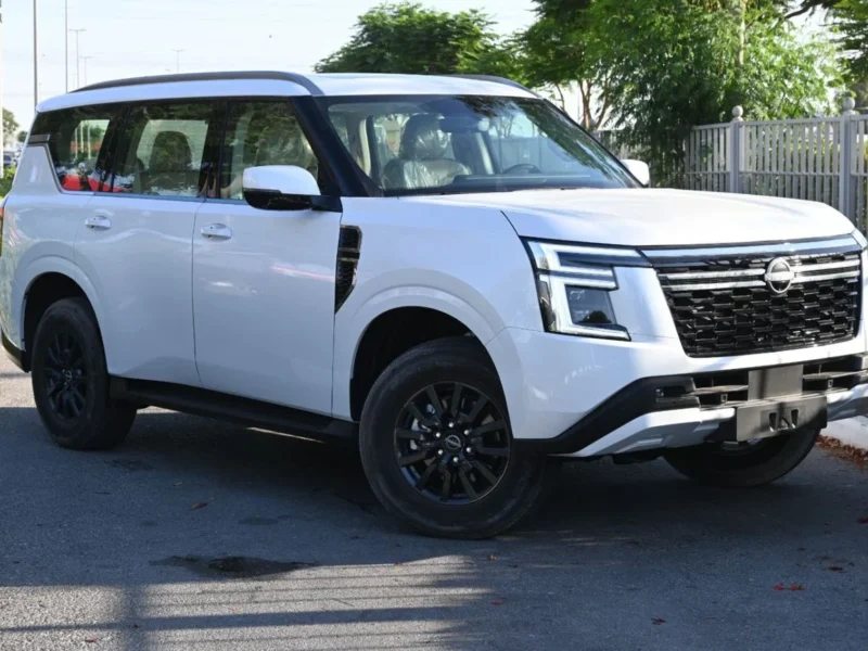 2026 Nissan Patrol SE T2 3.8 Litres V6 Petrol Engine White Beige SUV GCC Specs Automatic