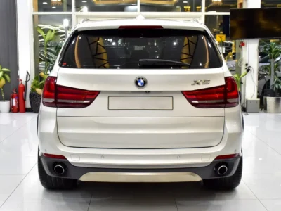2015 BMW X5 xDrive35i 6 Cylinders Petrol Engine White Tan SUV GCC Specs Automatic