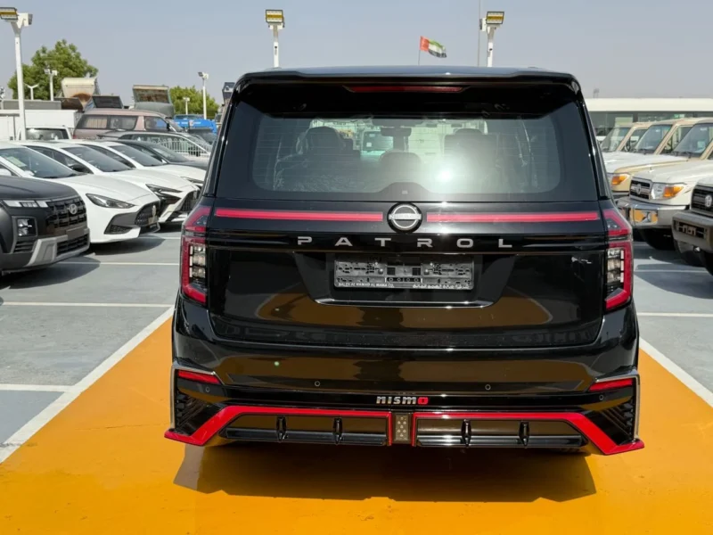 2026 Nissan Patrol Nismo 3.5 Litres Twin-Turbo V6 Petrol Engine Black Red SUV GCC Specs