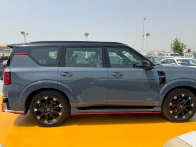 2026 Nissan Patrol Nismo 3.5 Litres Twin-Turbo V6 Petrol Engine Grey Red SUV GCC Specs