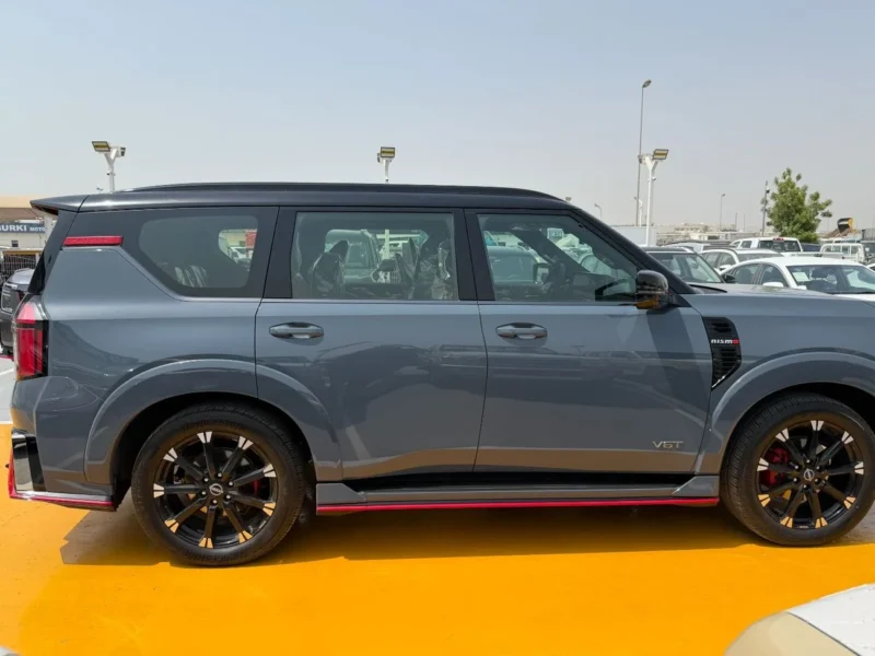 2026 Nissan Patrol Nismo 3.5 Litres Twin-Turbo V6 Petrol Engine Grey Red SUV GCC Specs