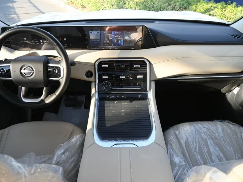 2026 Nissan Patrol SE T2 3.8 Litres V6 Petrol Engine White Beige SUV GCC Specs Automatic