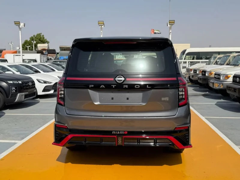 2026 Nissan Patrol Nismo 3.5 Litres Twin-Turbo V6 Petrol Engine Dark Grey Red SUV GCC Specs