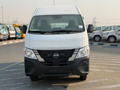 2025 Nissan Urvan HIGH ROOF WIDE BODY 2.5 Litres 4 Cylinders Petrol Engine White Grey Van Manual