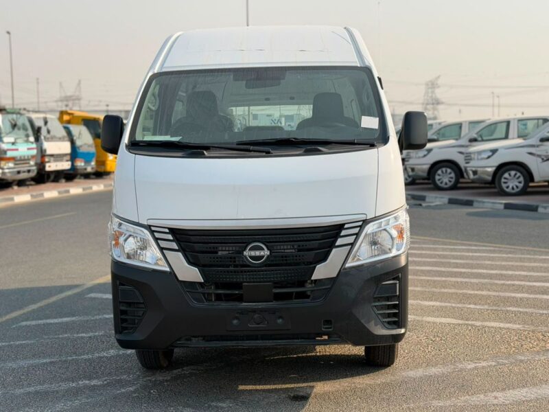 2025 Nissan Urvan HIGH ROOF WIDE BODY 2.5 Litres 4 Cylinders Petrol Engine White Grey Van Manual