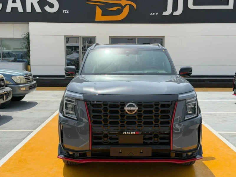 2026 Nissan Patrol Nismo 3.5 Litres Twin-Turbo V6 Petrol Engine Grey Red SUV GCC Specs