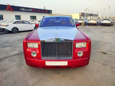 2007 Rolls-Royce Phantom 6.75 liters V12 Petrol Engine Maroon Beige Sedan GCC Specs