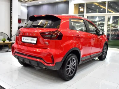 2024 Geely GX3 Pro 4 Cylinders Petrol Engine Red Black Crossover GCC Specs Automatic