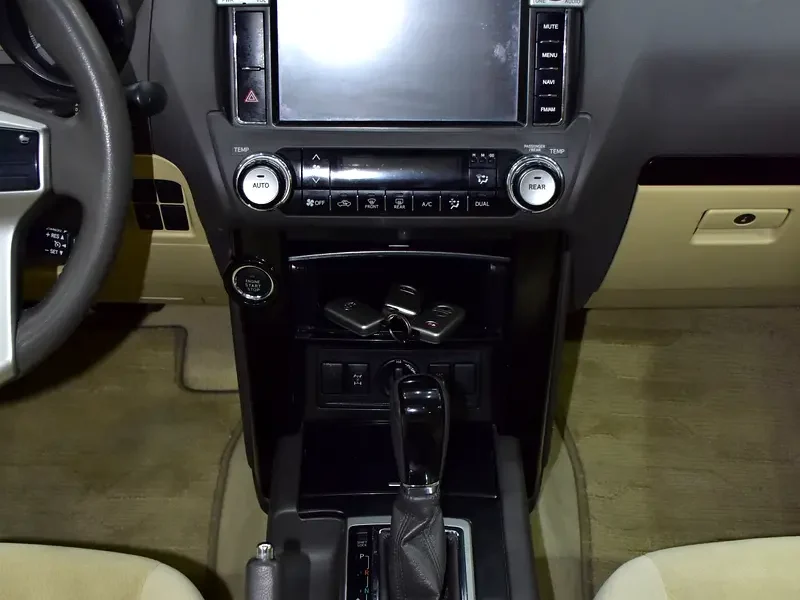 2017 Toyota Prado GXR 6 Cylinders Petrol Engine Black Beige SUV GCC Specs Automatic