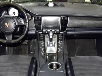 2014 Porsche Panamera GTS 8 Cylinders Petrol Engine Brown Black Wagon GCC Specs Automatic