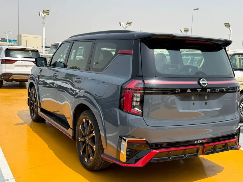 2026 Nissan Patrol Nismo 3.5 Litres Twin-Turbo V6 Petrol Engine Grey Red SUV GCC Specs