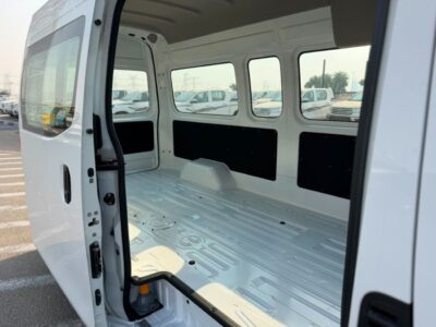 2025 Nissan Urvan HIGH ROOF WIDE BODY 2.5 Litres 4 Cylinders Petrol Engine White Grey Van Manual
