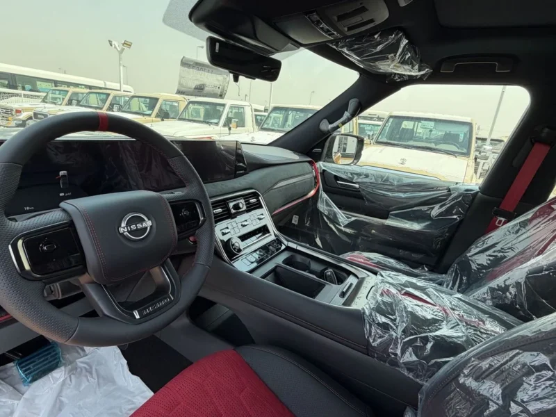 2026 Nissan Patrol Nismo 3.5 Litres Twin-Turbo V6 Petrol Engine Grey Red SUV GCC Specs